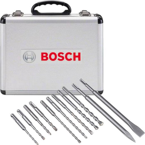 11-delni SDS plus set za građevinske radove u aluminijumskom koferu Bosch (2608578765) Set pribora BOSCH BOSCH-2608578765 Madras doo Beograd