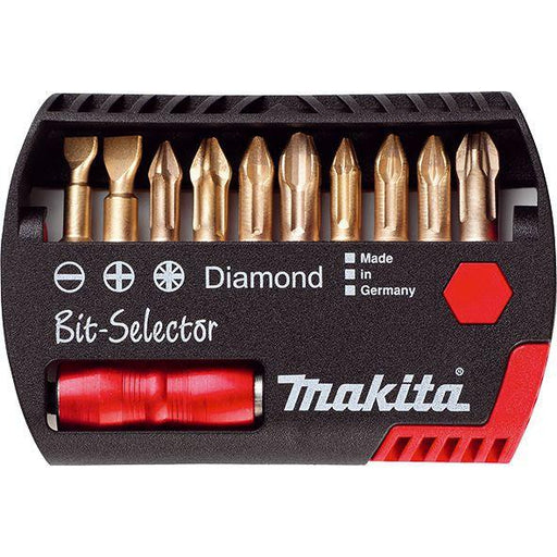 11 kom. X Selector dijamantski komplet umetaka Makita P-53746 Komplet dijamantskih umetaka MAKITA P-53746 Madras doo Beograd