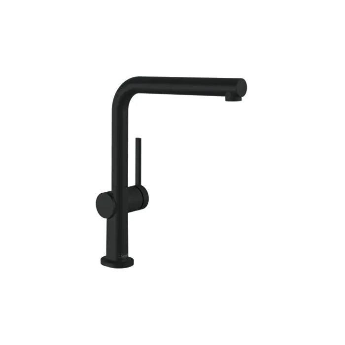 BATERIJA ZA SUDOPERU TALIS M54 SA TUŠEM MATT BLACK HANSGROHE