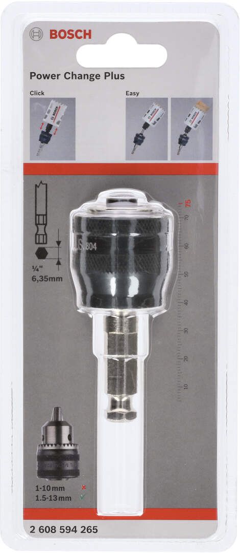 Adapter / nosač za testere za otvore Power Change Plus 75mm; Bosch - 2608594265 Adapter za testere za otvore BOSCH BOSCH-2608594265 Madras doo Beograd