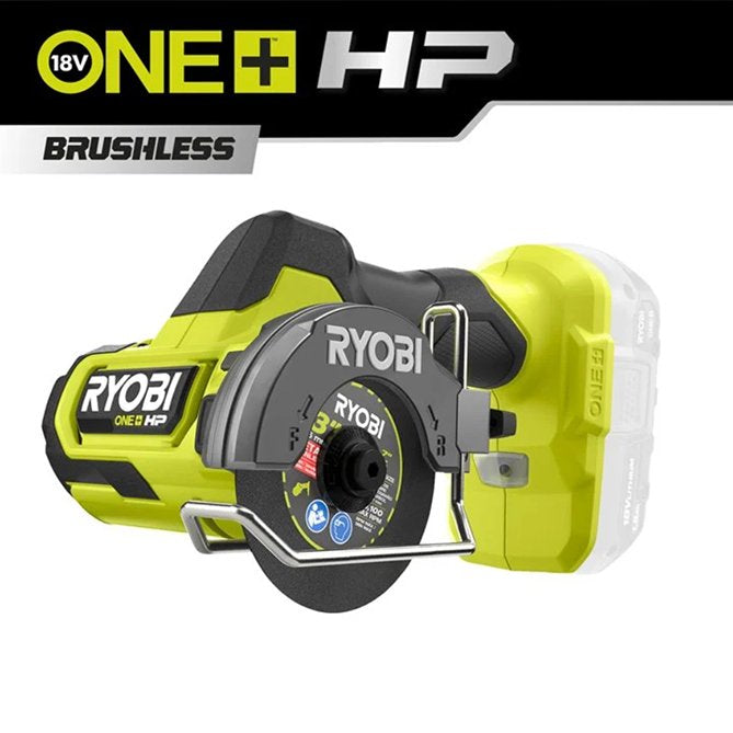 Aku. kompaktna brusilica (76mm), 18V ONE+™ HP - RYOBI RCT18C-0 pbit RYOBI RCT18C-0 Madras doo Beograd