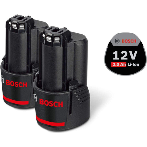 Akumulator-baterija 12V set 2kom Bosch 2 x GBA 12V 2,0Ah (1600Z00040) Akumulator - baterija BOSCH BOSCH-1600Z00040 Madras doo Beograd