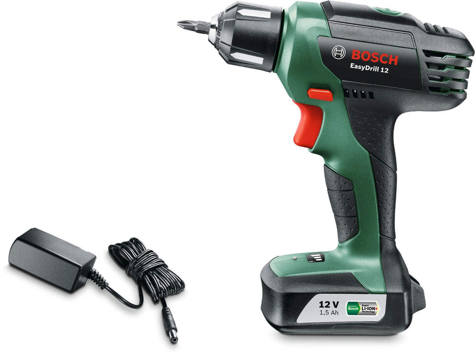 Akumulatorska bušilica - odvrtač Bosch EasyDrill 12; 1x1,5Ah (06039B3001) Aku bušilica - odvrtač BOSCH BOSCH-06039B3001 Madras doo Beograd