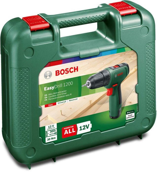 Akumulatorska bušilica - odvrtač Bosch EasyDrill 1200; 1x1,5Ah (06039D3006) Aku bušilica - odvrtač BOSCH BOSCH-06039D3006 Madras doo Beograd