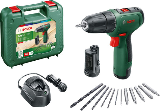 Akumulatorska bušilica - odvrtač Bosch EasyDrill 1200; 2x1,5Ah (06039D3007) Aku bušilica - odvrtač BOSCH BOSCH-06039D3007 Madras doo Beograd