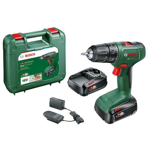 Akumulatorska bušilica - odvrtač Bosch EasyDrill 18V-40 18V; 2x2,0 Ah (06039D8005) Aku bušilica - odvrtač BOSCH BOSCH-06039D8005 Madras doo Beograd