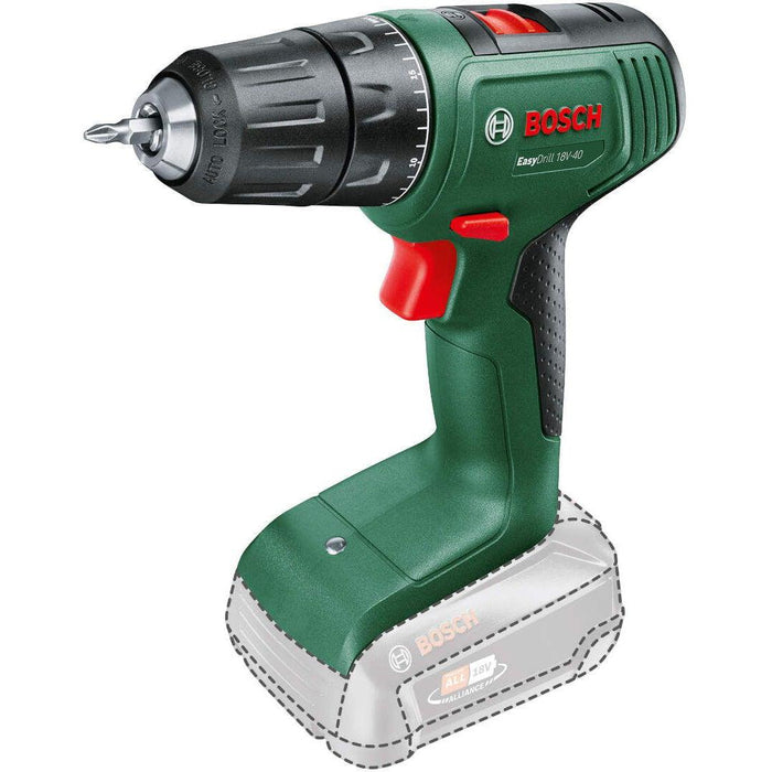 Akumulatorska bušilica - odvrtač Bosch EasyDrill 18V-40 Solo; bez baterije i punjača (06039D8000) Aku bušilica - odvrtač BOSCH BOSCH-06039D8000 Madras doo Beograd