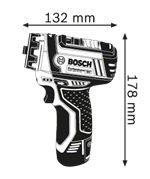 Akumulatorska bušilica - odvrtač sa izmenljivim glavama Bosch GSR 12V-15 FC+GFA 12-B; 2x2,0AH; L-Boxx (06019F6001) Aku bušilica - odvrtač BOSCH BOSCH-06019F6001 Madras doo Beograd