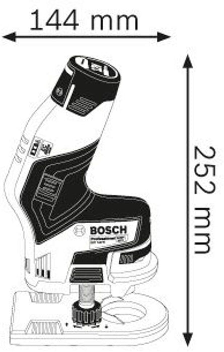 Akumulatorska glodalica Bosch GKF 12V-8; 2x3,0Ah; L-Boxx (06016B0000) Aku glodalica - frezer BOSCH BOSCH-06016B0000 Madras doo Beograd