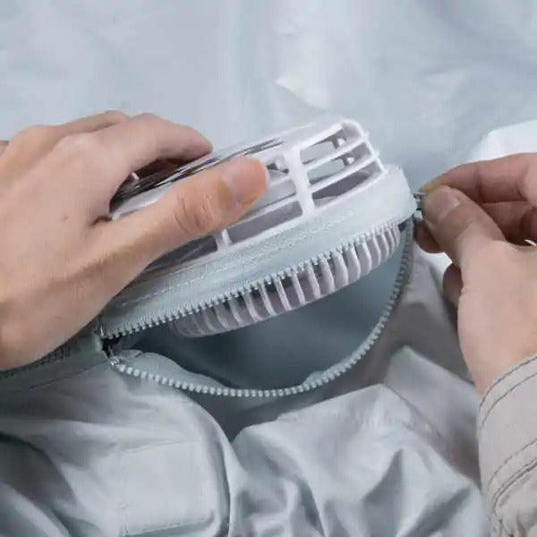 Akumulatorska jakna za hlađenje sa ventilatorom Makita 18V LKST® Li-ion (DFJ201ZM) Jakna sa grejačima MAKITA Madras doo Beograd