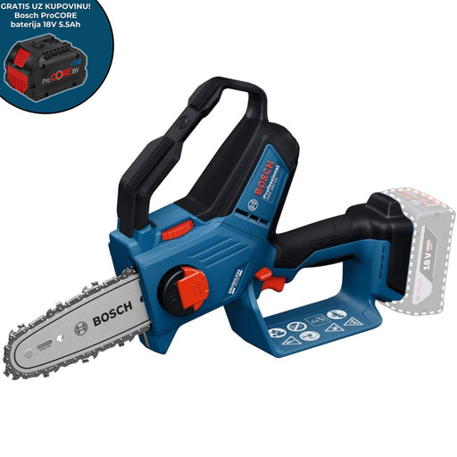 Akumulatorska lančana testera Bosch GKE 18V-15 Professional Solo bez baterije i punjača (06008D7000) Aku lančana testera BOSCH Madras doo Beograd