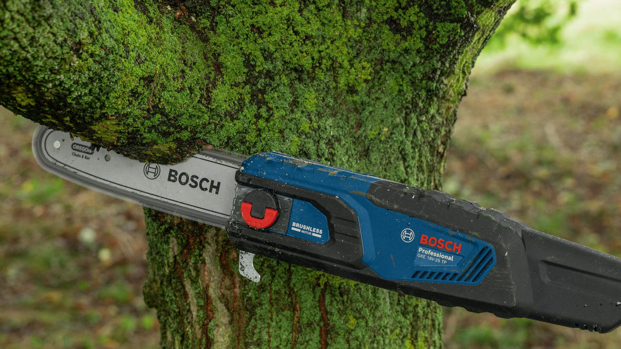 Akumulatorska lančana testera sa teleskopskom drškom Bosch GKE 18V-25 TP Solo (06008D6000) Aku lančana testera BOSCH Madras doo Beograd