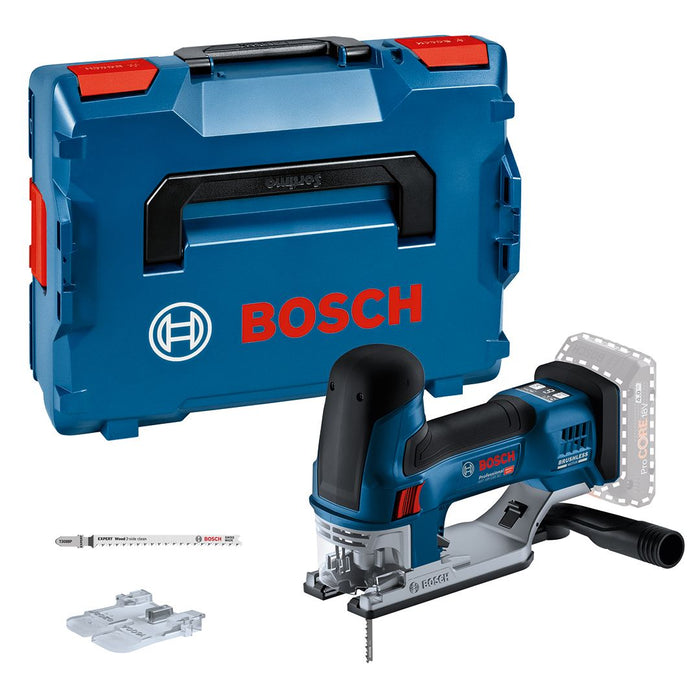 Akumulatorska ubodna testera Bosch GST 18 V-155 SC Solo; bez baterije i punjača u L-Boxx koferu (06015B0000) Aku ubodna testera BOSCH BOSCH-06015B0000 Madras doo Beograd