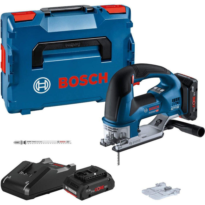 Akumulatorska ubodna testera Bosch GST 18V-155 BC; 2 x ProCORE 18V 4,0Ah u L-Boxx koferu (06015B1002) Aku ubodna testera BOSCH BOSCH-06015B1002 Madras doo Beograd