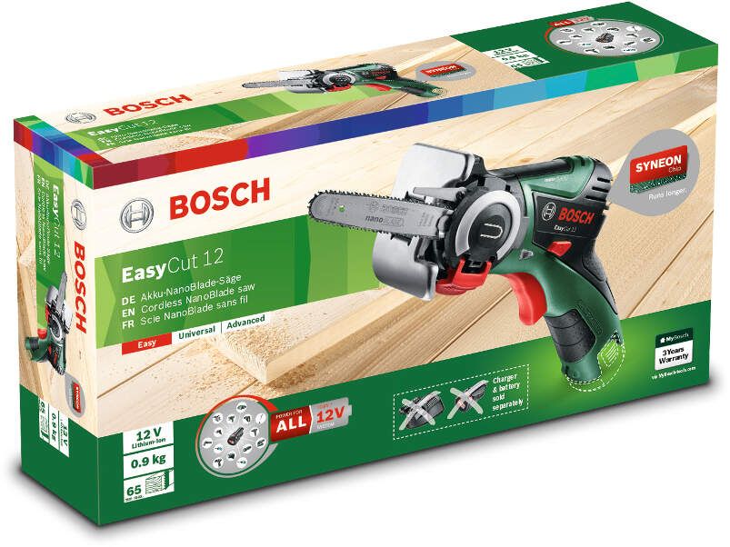 Akumulatorska ubodna testera Solo Bosch EasyCut 12 - NanoBlade; bez baterije i punjača (06033C9001) Aku ubodna testera BOSCH BOSCH-06033C9001 Madras doo Beograd