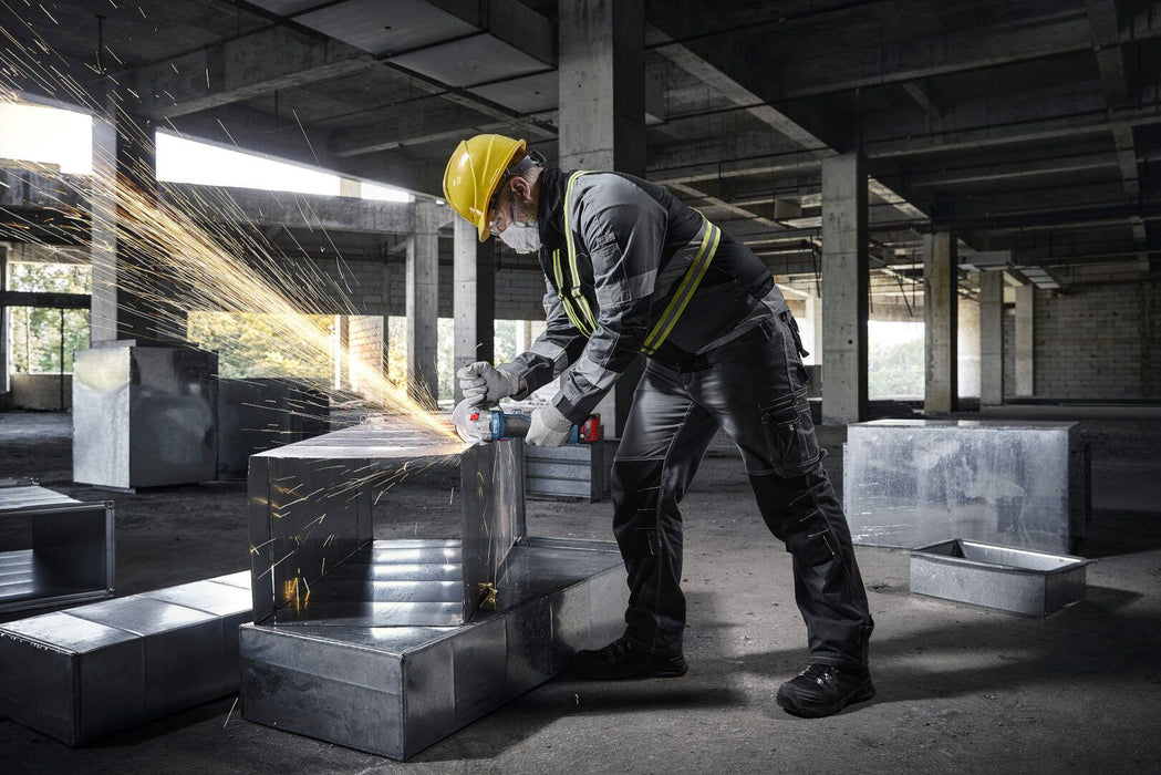 Akumulatorska ugaona brusilica Bosch GWS 18V-8 125mm 2x4.0Ah sa punjačem u koferu (06019N9020) Aku ugaona brusilica BOSCH Madras doo Beograd