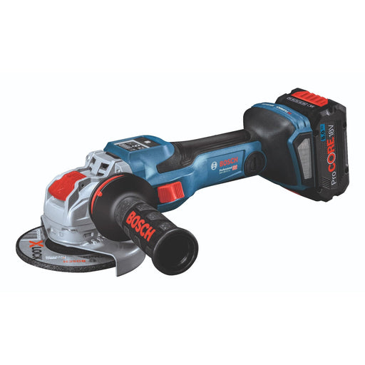 Akumulatorska ugaona brusilica Bosch GWX 18V-15 SC; 2 x ProCORE 18V 8,0Ah; 125mm; X-LOCK; L-Boxx (06019H6501) Aku ugaona brusilica BOSCH BOSCH-06019H6501 Madras doo Beograd