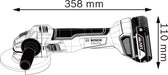 Akumulatorska ugaona brusilica Solo Bosch GWS 18V-10; 115mm; bez baterije i punjača (06019J4000) Aku ugaona brusilica BOSCH BOSCH-06019J4000 Madras doo Beograd