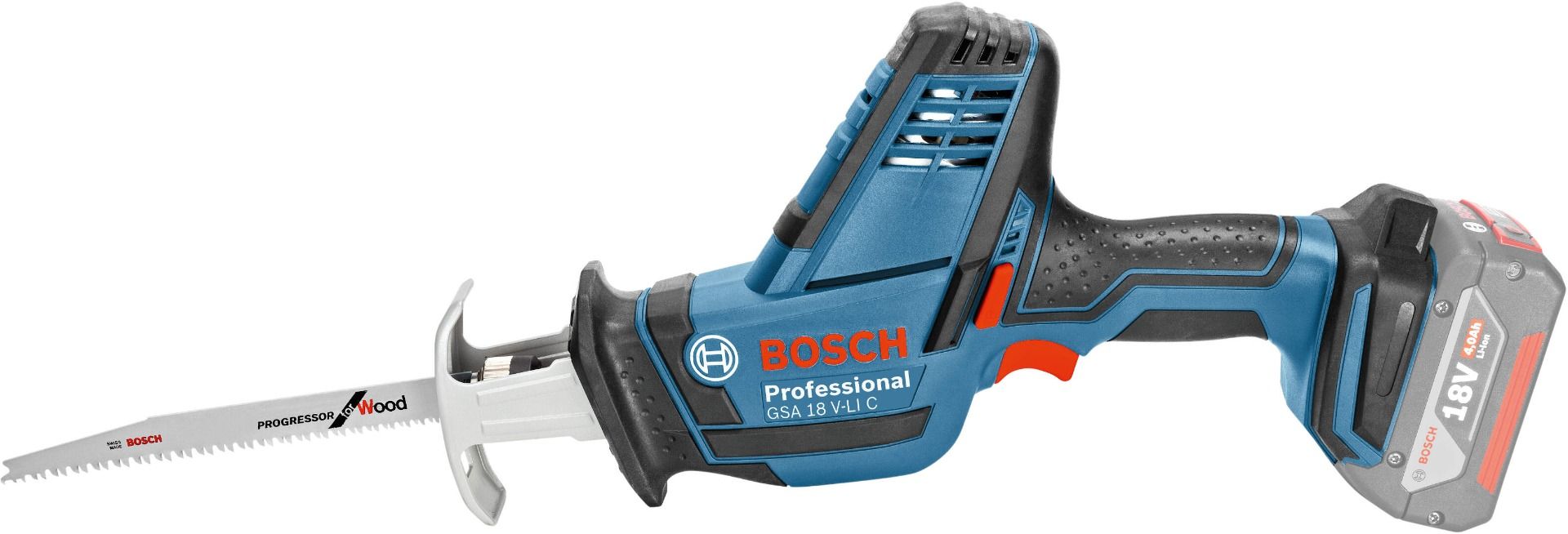 Akumulatorska univerzalna-recipro testera Bosch GSA 18V-LI C; 18V 4,0 Ah + GAL 18V-40 (0615990M3Y) Aku univerzalna - recipro testera BOSCH BOSCH-0615990M3Y Madras doo Beograd