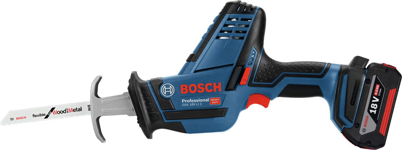 Akumulatorska univerzalna testera-recipro Bosch GSA 18 V-LI; 2x5,0Ah (06016A5002) Aku univerzalna - recipro testera BOSCH BOSCH-06016A5002 Madras doo Beograd