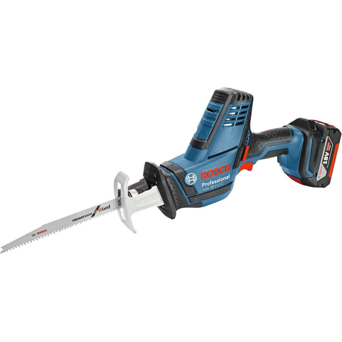 Akumulatorska univerzalna testera-recipro Bosch GSA 18 V-LI; 2x5,0Ah (06016A5002) Aku univerzalna - recipro testera BOSCH BOSCH-06016A5002 Madras doo Beograd