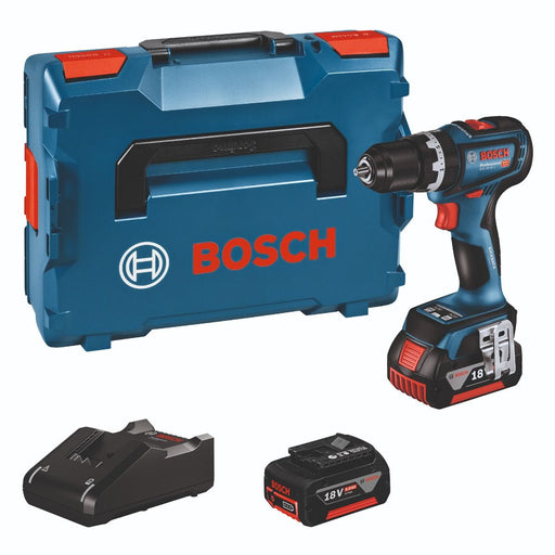 Akumulatorska vibraciona bušilica - odvrtač Bosch GSB 18V-90 C; 2x5,0Ah; L-Boxx (06019K6106) Aku vibraciona bušilica - odvrtač BOSCH BOSCH-06019K6106 Madras doo Beograd