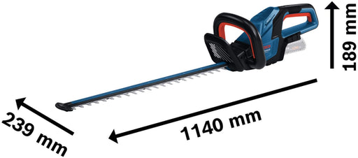 Akumulatorske makaze za živu ogradu Bosch GHE 18V-60 (II) Solo Professional bez baterije i punjača (06008C9400) Aku makaze za živu ogradu BOSCH Madras doo Beograd