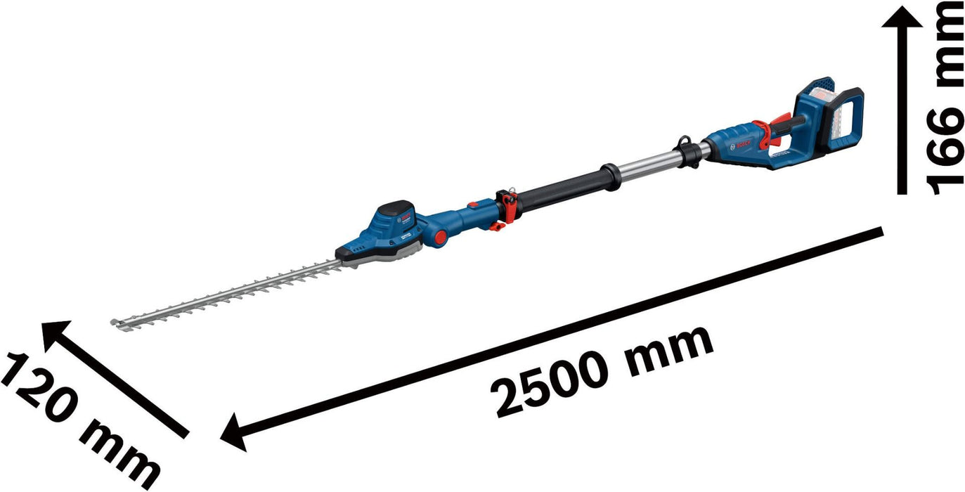 Akumulatorske teleskopske makaze za živu ogradu Bosch GHE 18V-50 TP Professional Solo (06008D5000) Aku makaze za živu ogradu BOSCH Madras doo Beograd