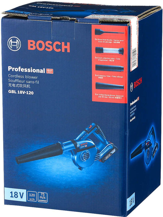 Akumulatorski duvač Bosch GBL 18V-120 Solo bez baterije i punjača (06019F5100) Aku duvač BOSCH BOSCH-06019F5100 Madras doo Beograd