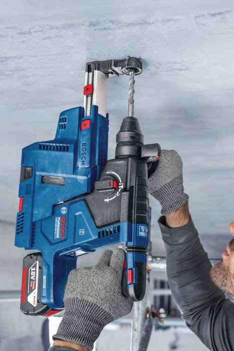 Akumulatorski elektro-pneumatski čekić Bosch GBH 187-LI One Chuck stezna glava 2x5.0Ah (0611923121) Aku SDS Plus bušilica BOSCH Madras doo Beograd