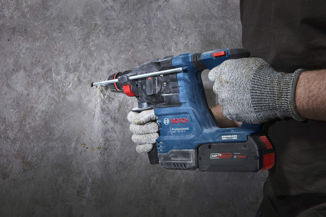 Akumulatorski elektro-pneumatski čekić - bušilica Bosch GBH 18V-22 X Solo (0611924100) Aku SDS Plus bušilica BOSCH Madras doo Beograd