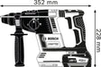 Akumulatorski elektro-pneumatski čekić - bušilica Bosch GBH 18V-26 2x6.0Ah SDS-plus (0611909003) Aku SDS Max bušilica štemarica BOSCH BOSCH-0611909003 Madras doo Beograd