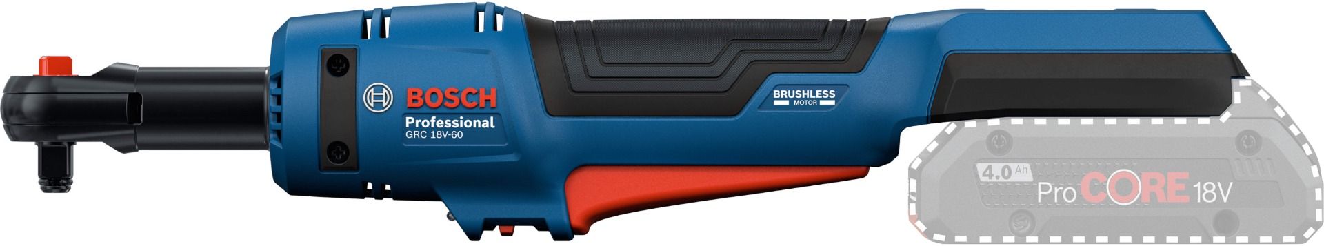 Akumulatorski ključ sa čegrtaljkom Bosch GRC 18V-60 Solo bez baterije i punjača (06019N8000) Aku ključ BOSCH Madras doo Beograd