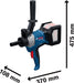Akumulatorski mešač Bosch GRW 18V-120 Solo bez baterije i punjača (06011C2000) Aku mešač BOSCH Madras doo Beograd