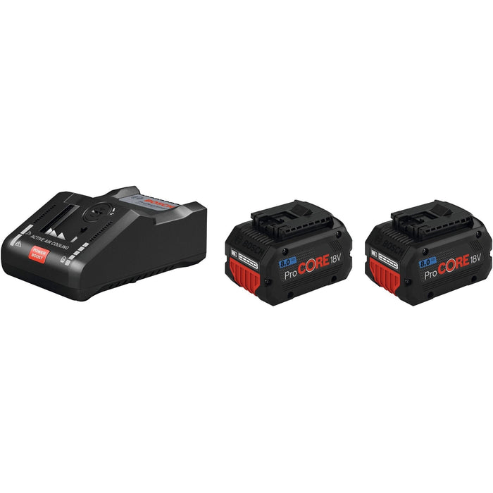 Akumulatorski set Bosch 18V 2 x PROCORE 18V 8,0Ah + GAL 18V-160 C Power Boost punjač (1600A016GP) Akumulator i punjač BOSCH BOSCH-1600A016GP Madras doo Beograd