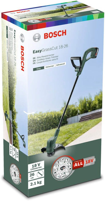 Akumulatorski trimer za travu Bosch EasyGrassCut 18-26 (06008C1C00) Trimer za travu BOSCH BOSCH-06008C1C00 Madras doo Beograd