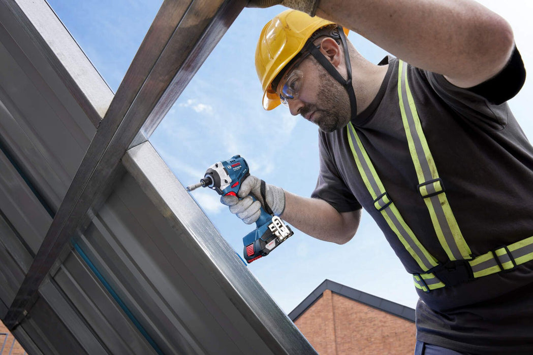 Akumulatorski udarni odvrtač Bosch GDR 18V-215 Solo u L-BOXX 136 koferu (06019N2000) Aku udarni odvrtač BOSCH Madras doo Beograd