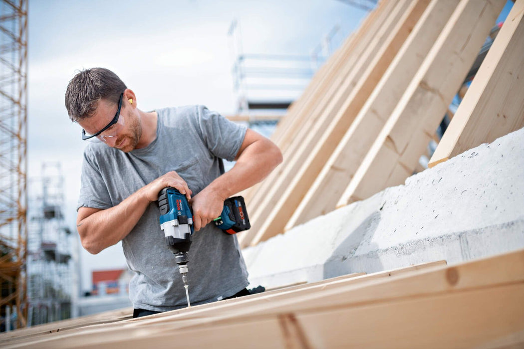 Akumulatorski udarni odvrtač Bosch GDS 18V-1000 Solo; bez baterije i punjača + L-Boxx kofer (06019J8301) Aku udarni odvrtač BOSCH Madras doo Beograd