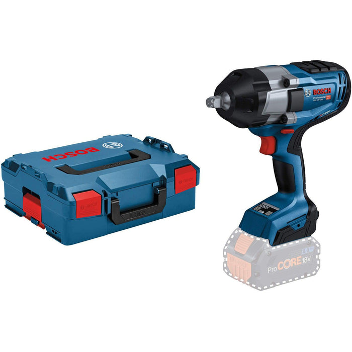 Akumulatorski udarni odvrtač Bosch GDS 18V-1000 Solo; bez baterije i punjača + L-Boxx kofer (06019J8301) Aku udarni odvrtač BOSCH Madras doo Beograd