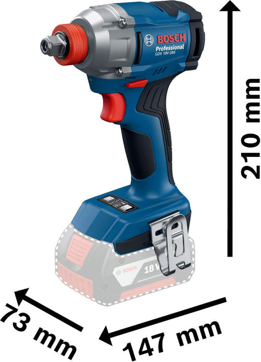 Akumulatorski udarni odvrtač Bosch GDX 18V-285 Solo (06019N2120) Aku udarni odvrtač BOSCH Madras doo Beograd