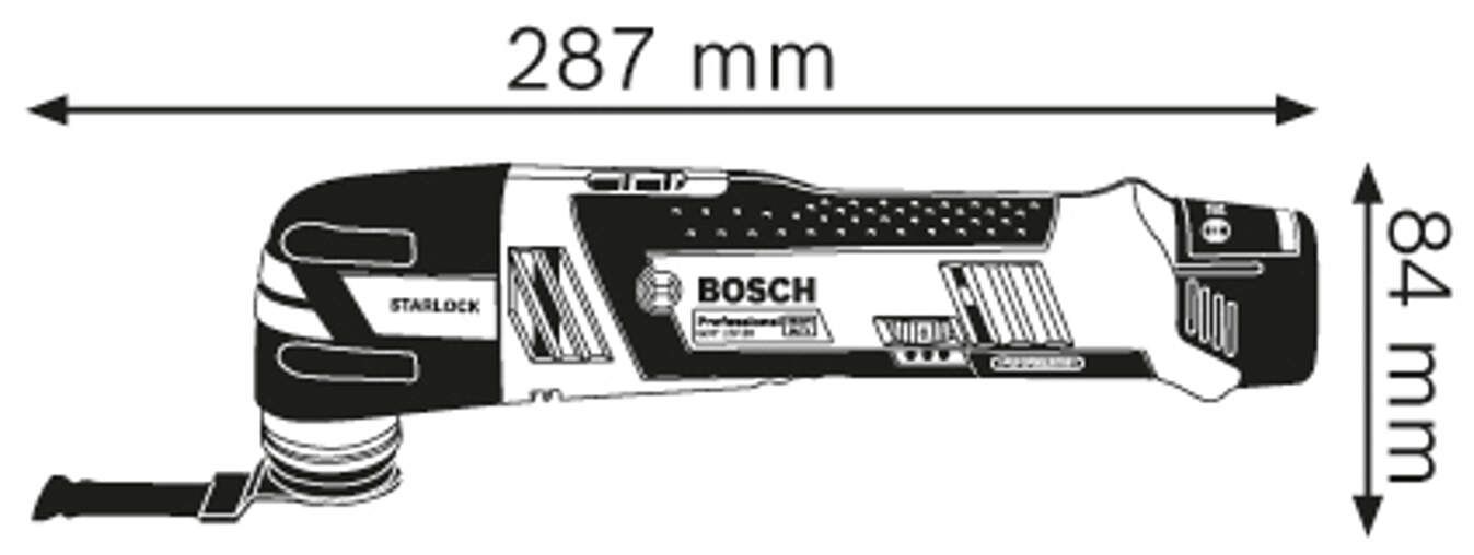 Akumulatorski višenamenski alat Bosch GOP 12V-28 - Renovator; 2x2,0Ah (06018B5020) Aku višenamenski alat BOSCH BOSCH-06018B5020 Madras doo Beograd