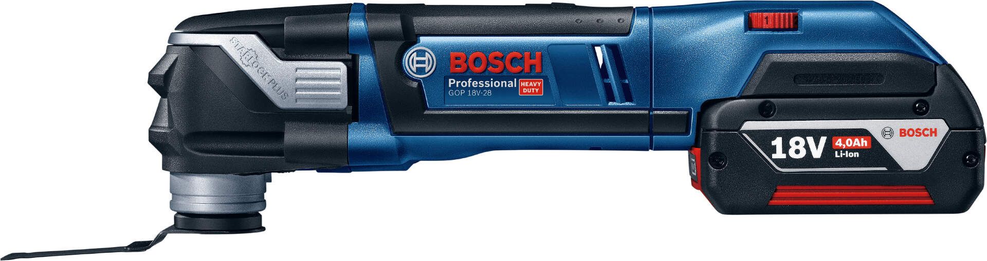 Akumulatorski višenamenski alat Bosch GOP 18V-28 - Renovator; 2x2,0Ah; L-Boxx (06018B6000) Aku višenamenski alat BOSCH BOSCH-06018B6000 Madras doo Beograd