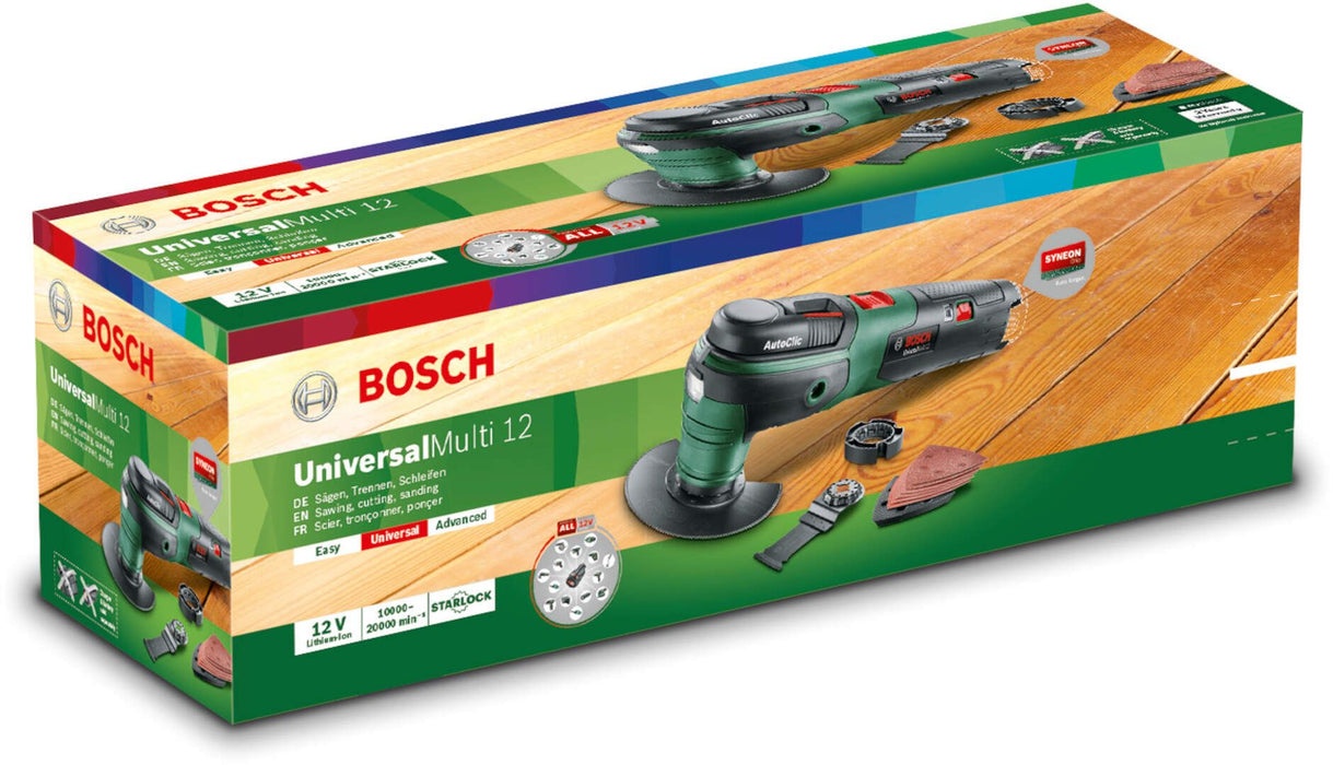 Akumulatorski višenamenski alat Bosch UniversalMulti 12 Solo; bez baterije i punjača (0603103020) Aku višenamenski alat BOSCH BOSCH-0603103020 Madras doo Beograd