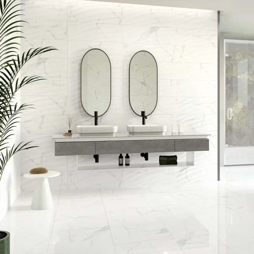 Alsacia Curve Blanco Mate Zidne pločice 30x90cm - Balkania Ceramics Zidne pločice Balkania Ceramics Madras doo Beograd