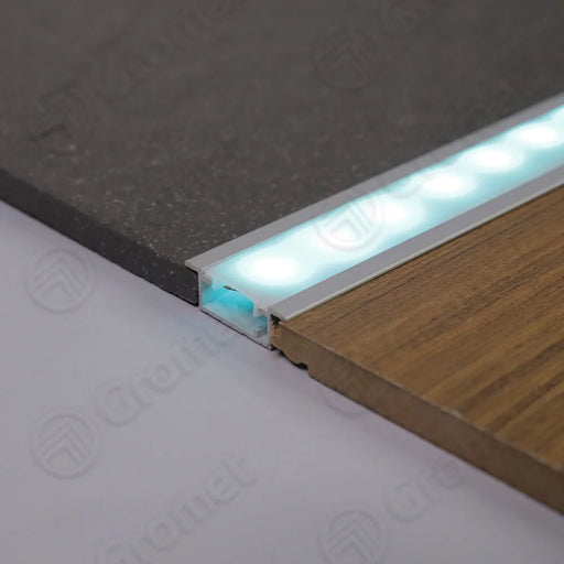 Aluminijumski prelazni led profil 10mm, 2,7m Lajsne Gromet Madras doo Beograd