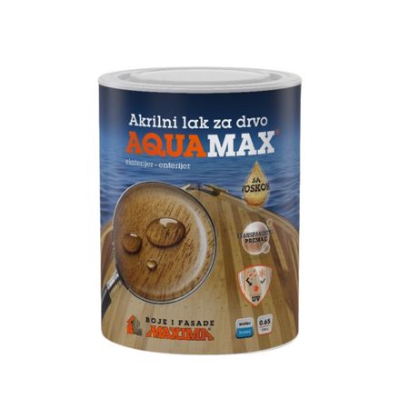 Aquamax akrilni lak za drvo 650ml Boje i lakovi Maxima BIL_IMD_LAK00033 Madras doo Beograd