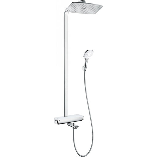 Baterija sa usponskim tušem HANSGROHE SELECT E (HG27113400) Baterije sa usponskim tušem Hansgrohe HG27113400 Madras doo Beograd