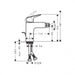 Baterija za bide HANSGROHE LOGIS 100 (HG71200000) Baterije za bide Hansgrohe HG71200000 Madras doo Beograd