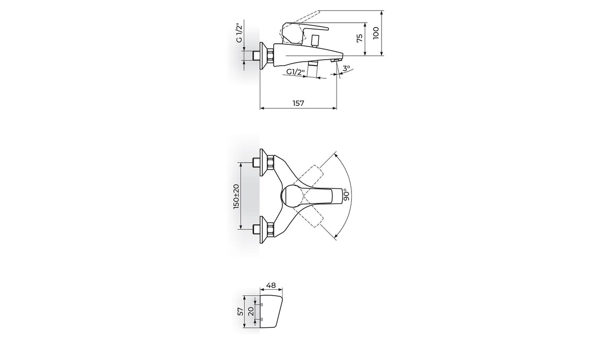 BATERIJA ZA KADU ROSAN CUBO3 JC33101 Baterije za kadu Rosan JC33101 Madras doo Beograd