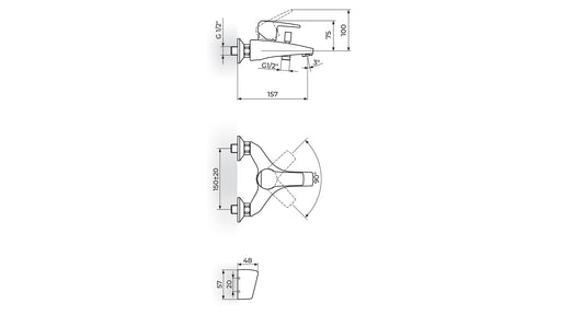 BATERIJA ZA KADU ROSAN CUBO3 JC33101 Baterije za kadu Rosan JC33101 Madras doo Beograd